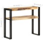 vidaXL Konsolentisch 90x30x75 cm Raues Mangoholz vidaXL Konsolentisch 90x30x75 cm Raues Mangoholz
