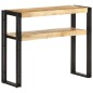 vidaXL Konsolentisch 90x30x75 cm Raues Mangoholz vidaXL Konsolentisch 90x30x75 cm Raues Mangoholz