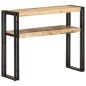 vidaXL Konsolentisch 90x30x75 cm Raues Mangoholz vidaXL Konsolentisch 90x30x75 cm Raues Mangoholz