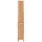 vidaXL Badschrank 42x29x182 cm Massivholz Nussbaum vidaXL Badschrank 42x29x182 cm Massivholz Nussbaum