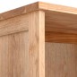 vidaXL Badschrank 42x29x182 cm Massivholz Nussbaum vidaXL Badschrank 42x29x182 cm Massivholz Nussbaum