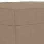 vidaXL 4-tlg. Sofagarnitur mit Kissen Cappuccino-Braun Kunstleder vidaXL 4-tlg. Sofagarnitur mit Kissen Cappuccino-Braun Kunstleder