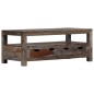 vidaXL Couchtisch Grau 100×50×40 cm Massivholz vidaXL Couchtisch Grau 100×50×40 cm Massivholz