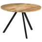 vidaXL Esstisch 110x75 cm Massivholz Mango vidaXL Esstisch 110x75 cm Massivholz Mango