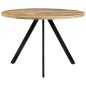 vidaXL Esstisch 110x75 cm Massivholz Mango vidaXL Esstisch 110x75 cm Massivholz Mango