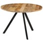 vidaXL Esstisch 110x75 cm Massivholz Mango vidaXL Esstisch 110x75 cm Massivholz Mango