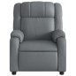 vidaXL Relaxsessel Elektrisch Grau Kunstleder vidaXL Relaxsessel Elektrisch Grau Kunstleder