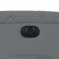vidaXL Relaxsessel Elektrisch Grau Kunstleder vidaXL Relaxsessel Elektrisch Grau Kunstleder