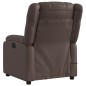 vidaXL Massagesessel Elektrisch Braun Kunstleder vidaXL Massagesessel Elektrisch Braun Kunstleder