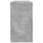 vidaXL Sideboard mit LED-Leuchten Betongrau 142,5x37x67 cm vidaXL Sideboard mit LED-Leuchten Betongrau 142,5x37x67 cm