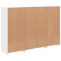 vidaXL Sideboards mit LED-Leuchten 3 Stk. Weiß Holzwerkstoff vidaXL Sideboards mit LED-Leuchten 3 Stk. Weiß Holzwerkstoff