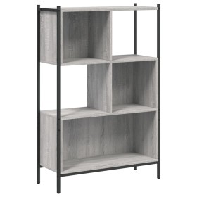 vidaXL Bücherregal Grau Sonoma 72x28x109 cm Holzwerkstoff