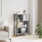 vidaXL Bücherregal Grau Sonoma 72x28x109 cm Holzwerkstoff vidaXL Bücherregal Grau Sonoma 72x28x109 cm Holzwerkstoff