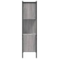 vidaXL Bücherregal Grau Sonoma 72x28x109 cm Holzwerkstoff vidaXL Bücherregal Grau Sonoma 72x28x109 cm Holzwerkstoff