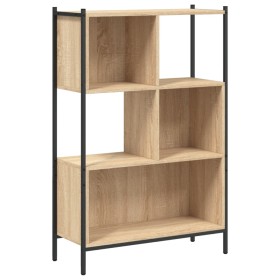 vidaXL Bücherregal Sonoma-Eiche 72x28x109 cm Holzwerkstoff