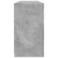 vidaXL Sideboard mit LED-Leuchten Betongrau 163x37x67 cm vidaXL Sideboard mit LED-Leuchten Betongrau 163x37x67 cm