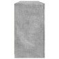 vidaXL Sideboard mit LED-Leuchten Betongrau 163x37x67 cm vidaXL Sideboard mit LED-Leuchten Betongrau 163x37x67 cm