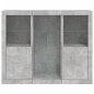 vidaXL Sideboards mit LED-Leuchten 3 Stk. Betongrau Holzwerkstoff vidaXL Sideboards mit LED-Leuchten 3 Stk. Betongrau Holzwerkstoff