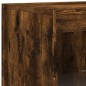 vidaXL Sideboards mit LED-Leuchten 3 Stk. Räuchereiche Holzwerkstoff vidaXL Sideboards mit LED-Leuchten 3 Stk. Räuchereiche Holzwerkstoff