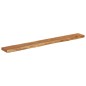 vidaXL Wandregal 160x20x2,5 cm Rechteckig Massivholz Akazie Baumkante vidaXL Wandregal 160x20x2,5 cm Rechteckig Massivholz Akazie Baumkante
