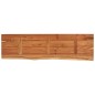 vidaXL Wandregal 90x30x2,5 cm Rechteckig Massivholz Akazie Baumkante vidaXL Wandregal 90x30x2,5 cm Rechteckig Massivholz Akazie Baumkante