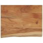 vidaXL Wandregal 50x40x2,5 cm Rechteckig Massivholz Akazie Baumkante vidaXL Wandregal 50x40x2,5 cm Rechteckig Massivholz Akazie Baumkante
