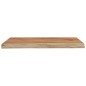 vidaXL Wandregal 50x40x2,5 cm Rechteckig Massivholz Akazie Baumkante vidaXL Wandregal 50x40x2,5 cm Rechteckig Massivholz Akazie Baumkante