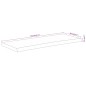 vidaXL Tischplatte 110x40x2,5cm Rechteckig Massivholz Akazie Baumkante vidaXL Tischplatte 110x40x2,5cm Rechteckig Massivholz Akazie Baumkante