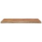 vidaXL Tischplatte 90x40x2,5 cm Rechteckig Massivholz Akazie Baumkante vidaXL Tischplatte 90x40x2,5 cm Rechteckig Massivholz Akazie Baumkante