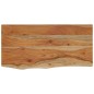 vidaXL Wandregal 40x20x3,8 cm Rechteckig Massivholz Akazie Baumkante vidaXL Wandregal 40x20x3,8 cm Rechteckig Massivholz Akazie Baumkante
