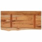vidaXL Wandregal 40x20x3,8 cm Rechteckig Massivholz Akazie Baumkante vidaXL Wandregal 40x20x3,8 cm Rechteckig Massivholz Akazie Baumkante