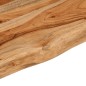 vidaXL Wandregal 40x20x3,8 cm Rechteckig Massivholz Akazie Baumkante vidaXL Wandregal 40x20x3,8 cm Rechteckig Massivholz Akazie Baumkante