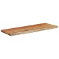 vidaXL Wandregal 70x30x3,8 cm Rechteckig Massivholz Akazie Baumkante vidaXL Wandregal 70x30x3,8 cm Rechteckig Massivholz Akazie Baumkante