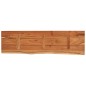 vidaXL Wandregal 90x30x3,8 cm Rechteckig Massivholz Akazie Baumkante vidaXL Wandregal 90x30x3,8 cm Rechteckig Massivholz Akazie Baumkante