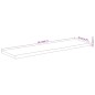 vidaXL Wandregal 90x30x3,8 cm Rechteckig Massivholz Akazie Baumkante vidaXL Wandregal 90x30x3,8 cm Rechteckig Massivholz Akazie Baumkante