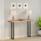 vidaXL Tischplatte 180x30x3,8cm Rechteckig Massivholz Akazie Baumkante vidaXL Tischplatte 180x30x3,8cm Rechteckig Massivholz Akazie Baumkante