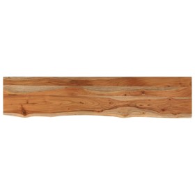 vidaXL Tischplatte 180x30x3,8cm Rechteckig Massivholz Akazie Baumkante