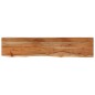 vidaXL Tischplatte 180x30x3,8cm Rechteckig Massivholz Akazie Baumkante vidaXL Tischplatte 180x30x3,8cm Rechteckig Massivholz Akazie Baumkante