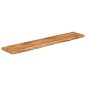 vidaXL Tischplatte 180x30x3,8cm Rechteckig Massivholz Akazie Baumkante vidaXL Tischplatte 180x30x3,8cm Rechteckig Massivholz Akazie Baumkante