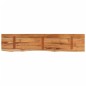 vidaXL Tischplatte 140x30x3,8cm Rechteckig Massivholz Akazie Baumkante vidaXL Tischplatte 140x30x3,8cm Rechteckig Massivholz Akazie Baumkante