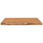 vidaXL Schreibtischplatte 80x80x3,8 cm Massivholz Akazie Baumkante vidaXL Schreibtischplatte 80x80x3,8 cm Massivholz Akazie Baumkante
