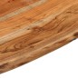 vidaXL Schreibtischplatte 80x80x3,8 cm Massivholz Akazie Baumkante vidaXL Schreibtischplatte 80x80x3,8 cm Massivholz Akazie Baumkante