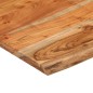 vidaXL Schreibtischplatte 80x80x3,8 cm Massivholz Akazie Baumkante vidaXL Schreibtischplatte 80x80x3,8 cm Massivholz Akazie Baumkante