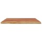 vidaXL Schreibtischplatte 100x80x3,8 cm Massivholz Akazie Baumkante vidaXL Schreibtischplatte 100x80x3,8 cm Massivholz Akazie Baumkante