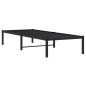 vidaXL Bettgestell Metall Schwarz 80x200 cm vidaXL Bettgestell Metall Schwarz 80x200 cm