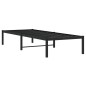 vidaXL Bettgestell Metall Schwarz 80x200 cm vidaXL Bettgestell Metall Schwarz 80x200 cm