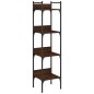 vidaXL Bücherregal 4 Böden Braun Eichen-Optik 35x30x138,5 cm vidaXL Bücherregal 4 Böden Braun Eichen-Optik 35x30x138,5 cm