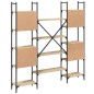 vidaXL Bücherregal Sonoma-Eiche 155,5x24x166,5 cm Holzwerkstoff vidaXL Bücherregal Sonoma-Eiche 155,5x24x166,5 cm Holzwerkstoff
