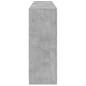 vidaXL Sideboard mit LED-Leuchten Betongrau 162x37x100 cm vidaXL Sideboard mit LED-Leuchten Betongrau 162x37x100 cm