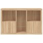vidaXL Sideboard mit LED-Leuchten Sonoma-Eiche 162x37x100 cm vidaXL Sideboard mit LED-Leuchten Sonoma-Eiche 162x37x100 cm